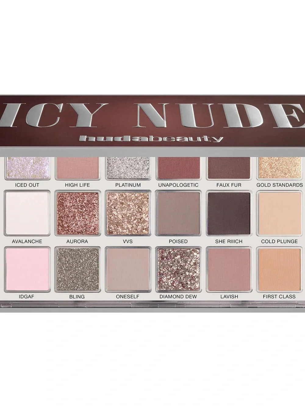 HUDA BEAUTY ICY NUDE EYESHADOW PALETTE